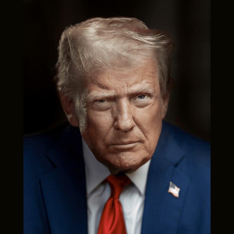 Official portrait of President Donald J. Trump